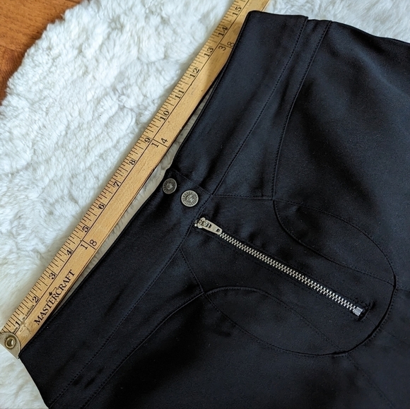 Versace Jeans Couture Black Mini Skirt 26/40 Small - Picture 4 of 10